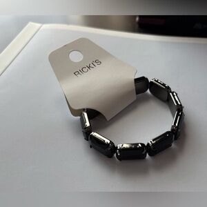 Black Women's Rhinestone Bracelet